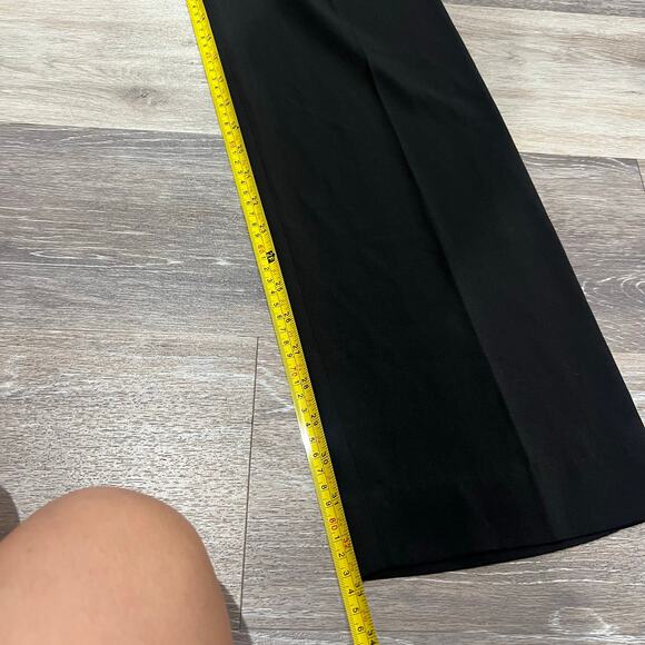 Celine Black High Waisted Trousers Size 42 - Picture 5 of 10